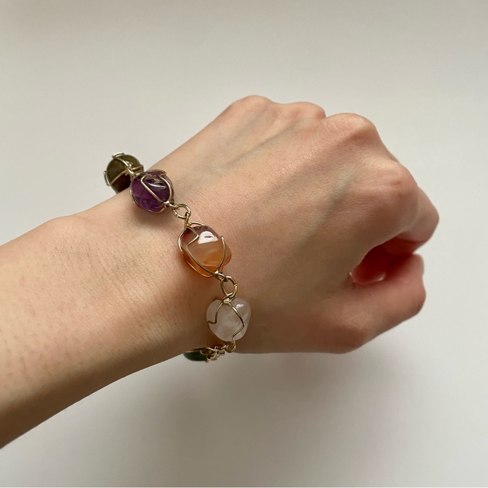 Vintage Multi-Gemstone Bracelet